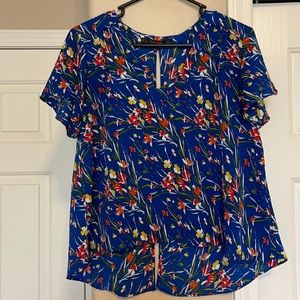 Zara Basic Floral Top